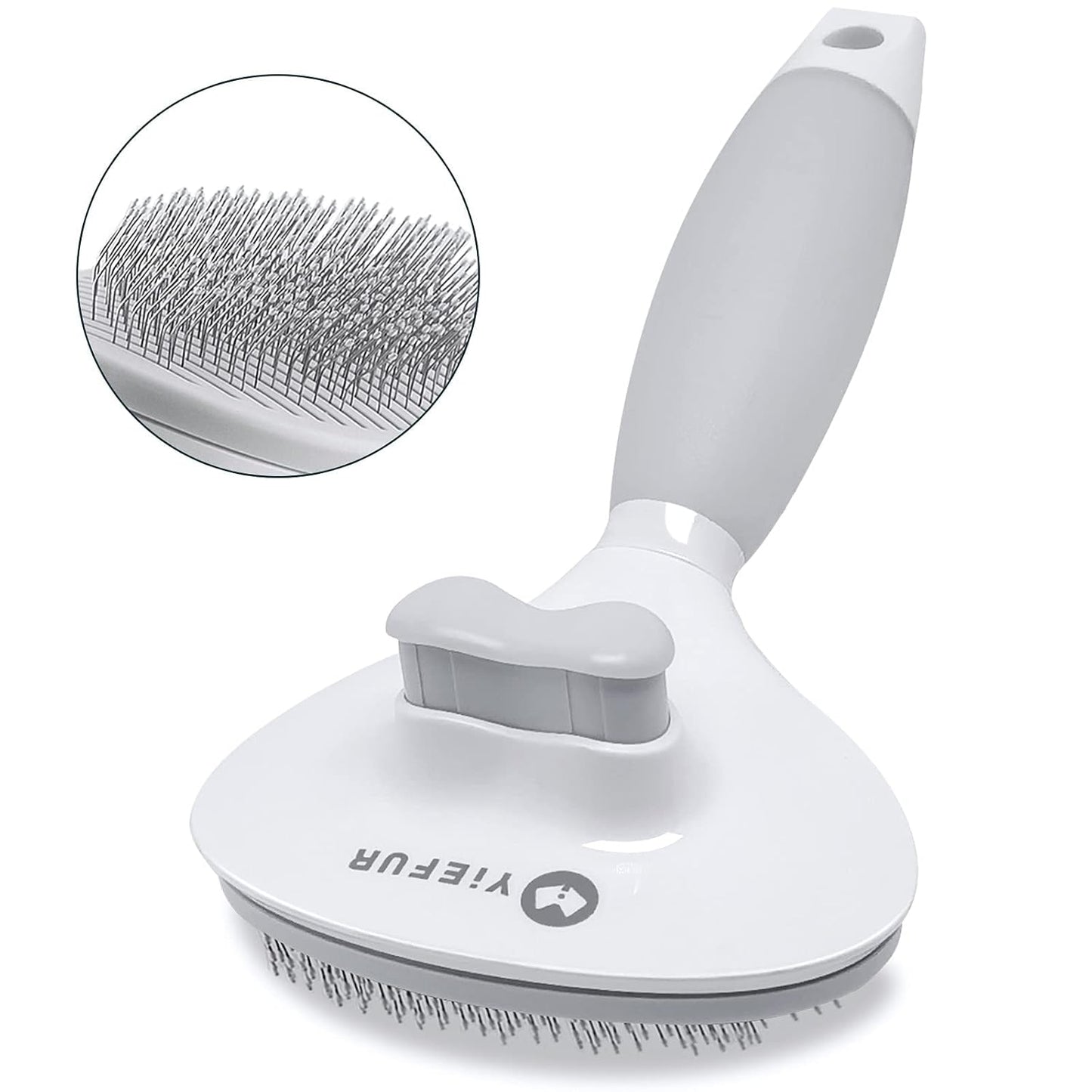 Cat Hair Brush,Cat Brush for Shedding,Soft Silicone Self Cleaning Brushes for Short and Long Haired Cats for Grooming and Shedding