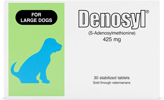 Nutramax Laboratories Denosyl Liver and Brain Health Supplement for Large Dogs, With S-Adenosylmethionine (SAMe), 30 Tablets - Pet Explorer