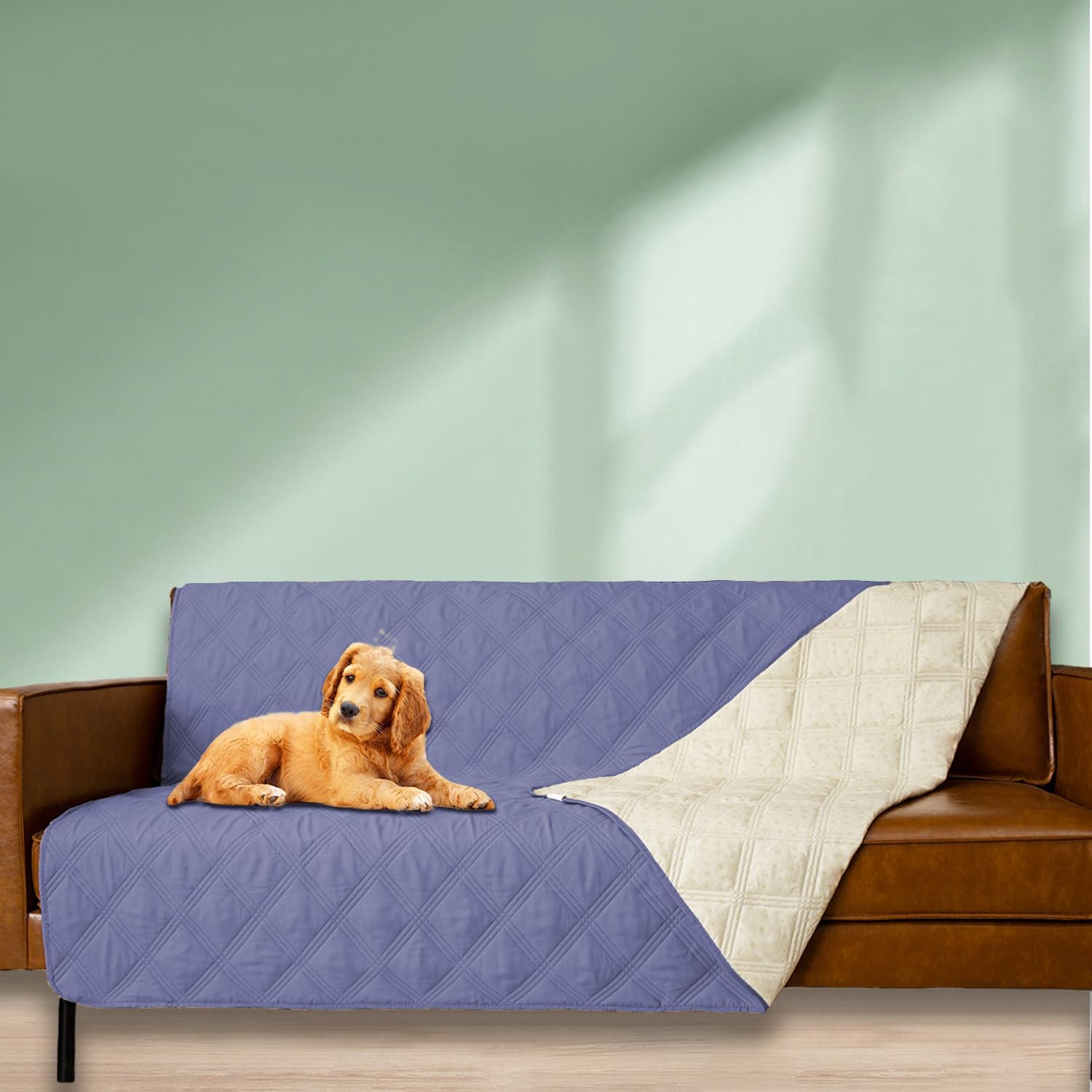Ameritex Waterproof Dog Bed Cover Pet Blanket with Anti-Slip Back for Furniture Bed Couch Sofa - Pet Explorer