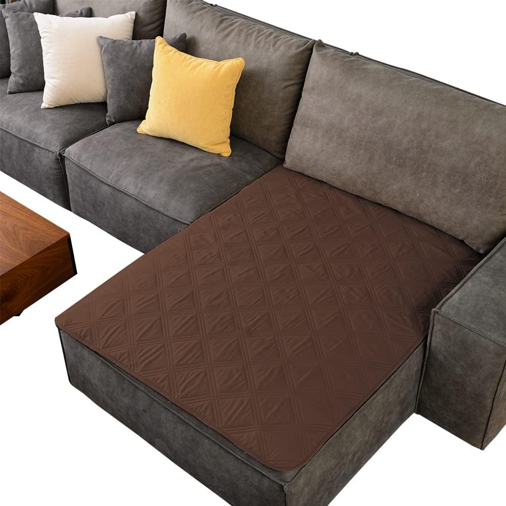 Ameritex Waterproof Dog Bed Cover Pet Blanket with Anti-Slip Back for Furniture Bed Couch Sofa (40x50 Inch (Pack of 1), Chocolate) - Pet Explorer