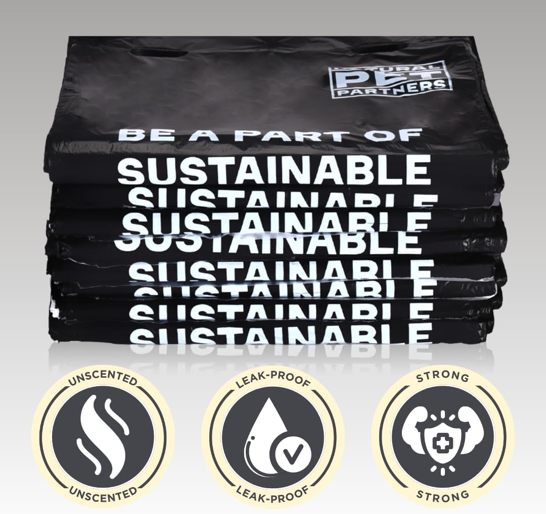 Commercial Pull-Strap Header Dog Poop Bags, 38% USDA Certified Plant-Based, Leak-Proof and Tear Resistant, For Parks, Apartments, and Public Pet Waste Stations, (3,200 Count) - Pet Explorer