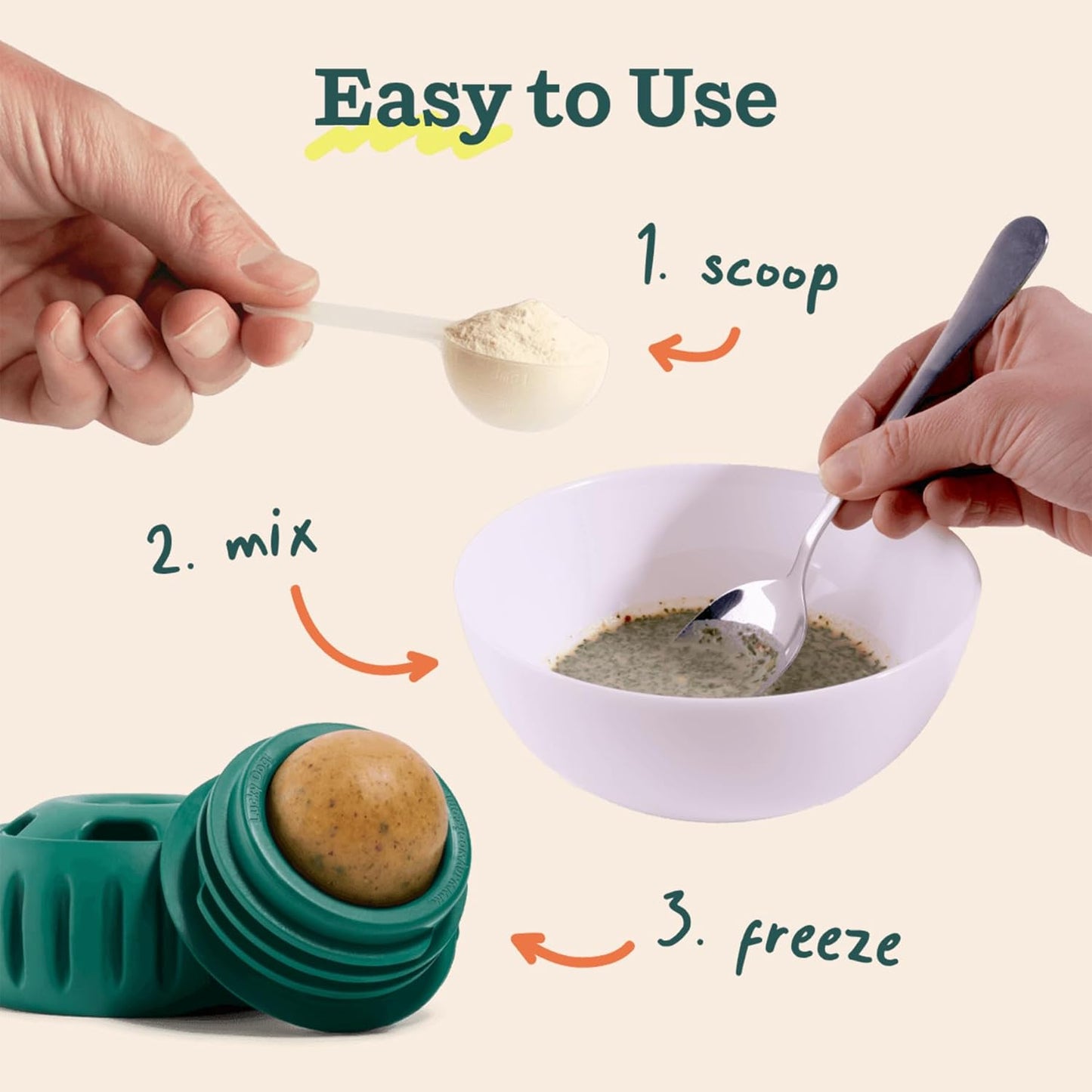 WOOF Dog Pupsicle Mix - Easy-to-Make DIY Pupsicle Refills - Tasty, Healthy Pupsicle Mix - Wholesome Ingredients - Long-Lasting Treats for Dogs - Balanced Belly Mix - Pet Explorer