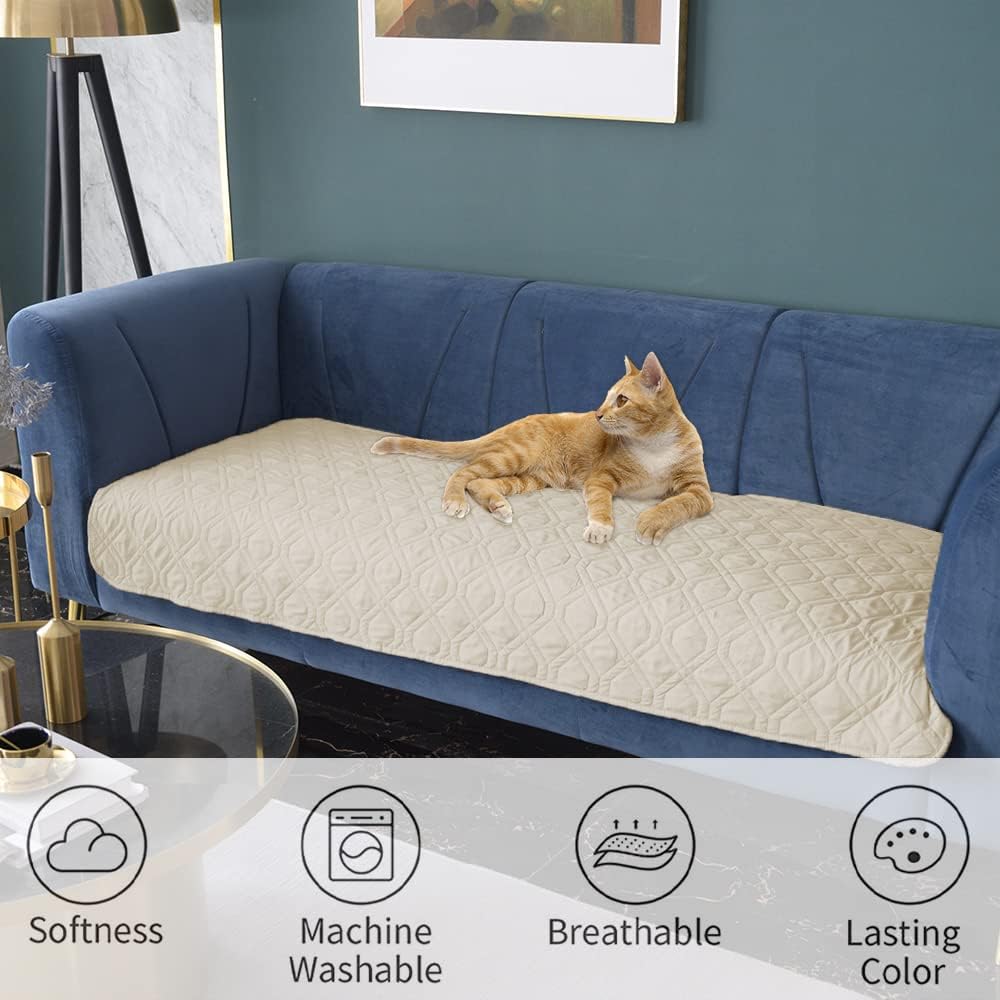 Ameritex Waterproof Blanket Reversible Dog Bed Cover Pet Blanket for Furniture Bed Couch Sofa - Pet Explorer
