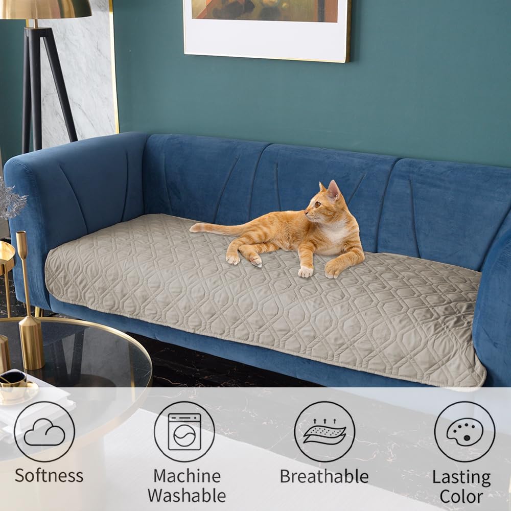 Ameritex Waterproof Dog Bed Cover Pet Blanket for Furniture Bed Couch Sofa Reversible - Pet Explorer