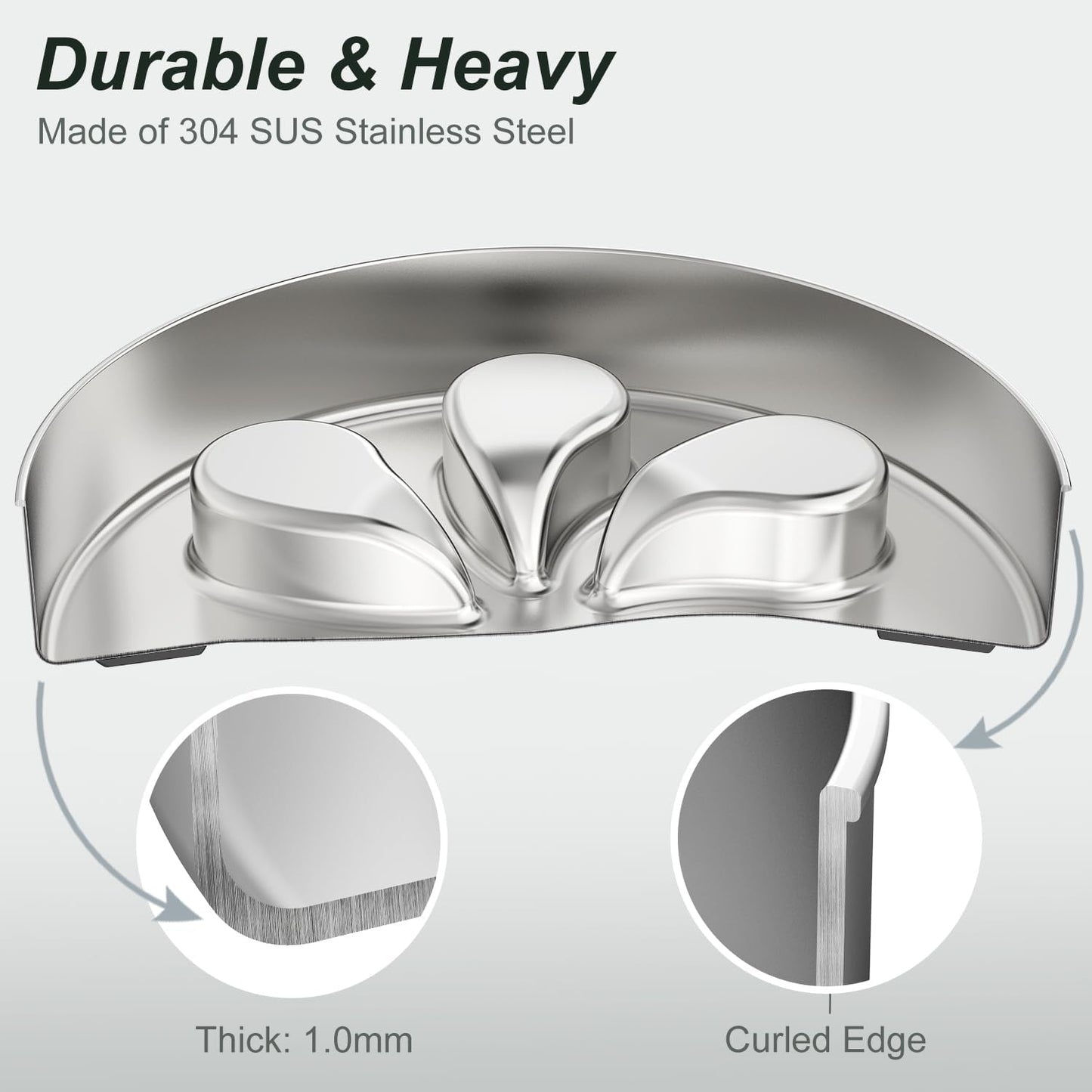 Slow Feeder Dog Bowls Large Breed 3Cups, Food Grade 304 Stainless Steel Dog Bowls with Non-Slip Base, Maze Pet Dish to Slow Down Eating, Metal Slow Feeder Dog Bowl - Pet Explorer