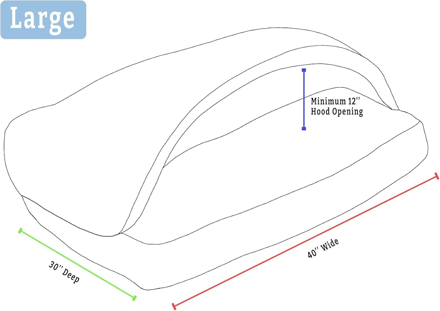 Snoozer Pet Products Rectangle Cozy Cave Dog Bed, Large, Red - Pet Explorer