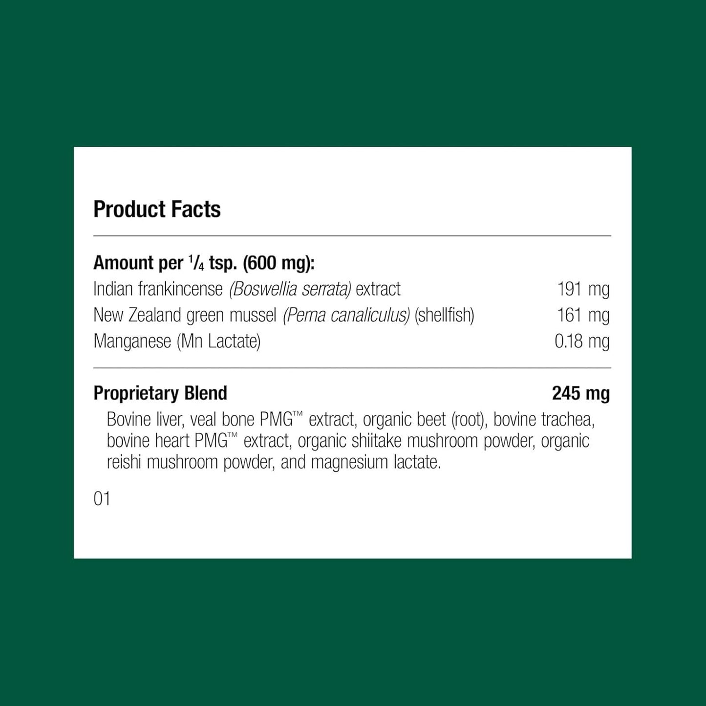 Standard Process Canine Musculoskeletal Support - Bone & Joint Health Formula for Pets - Canine Musculoskeletal Support Supplement - Supplement for Dogs to Aid Joint Comfort & Muscle Health - 120 g - Pet Explorer