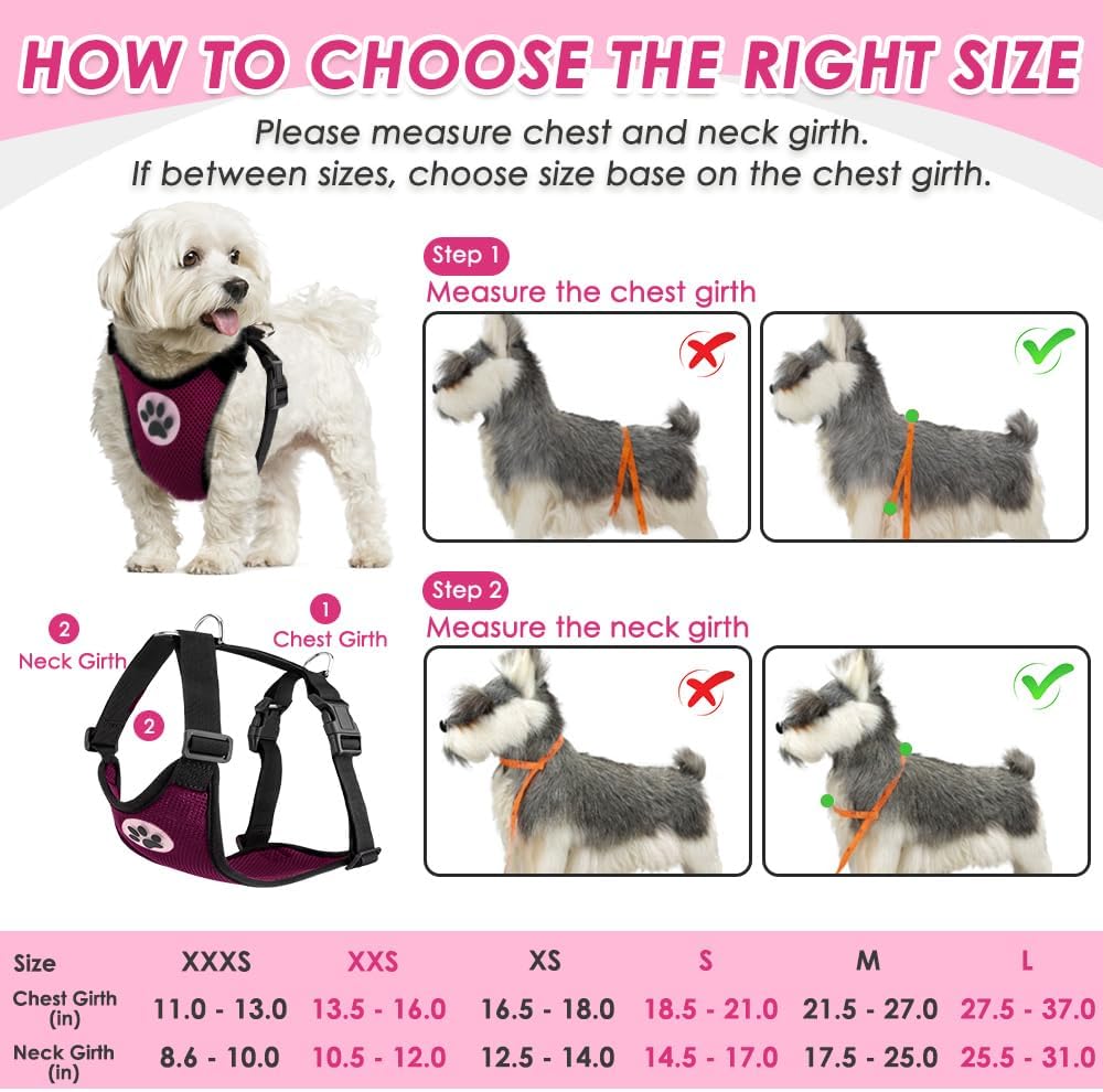 SlowTon Dog Seat Belt Harness for Car, Dog Car Harness Adjustable Mesh Breathable & Dog Seatbelt Safety Tether with Elastic Bungee for Small Medium Large Pets(Burgundy, Single Clip, L) - Pet Explorer
