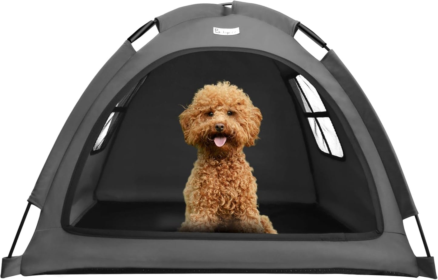 Cat and Dog Outdoor Waterproof Tent House - Indoor/Outdoor Cave Nest Bed for Small Dogs, Cats, Bunnies - Washable (Gray, Small) - Pet Explorer