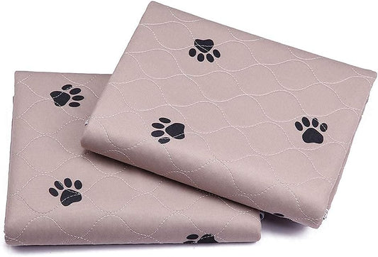 Washable Dog Pee Pads with Puppy Grooming Gloves,Puppy Pads,Reusable Pet Training Pads,Large Dog Pee Pad,Waterproof Pet Pads for Dog Bed Mat,Super Absorbing Whelping Pads - Pet Explorer