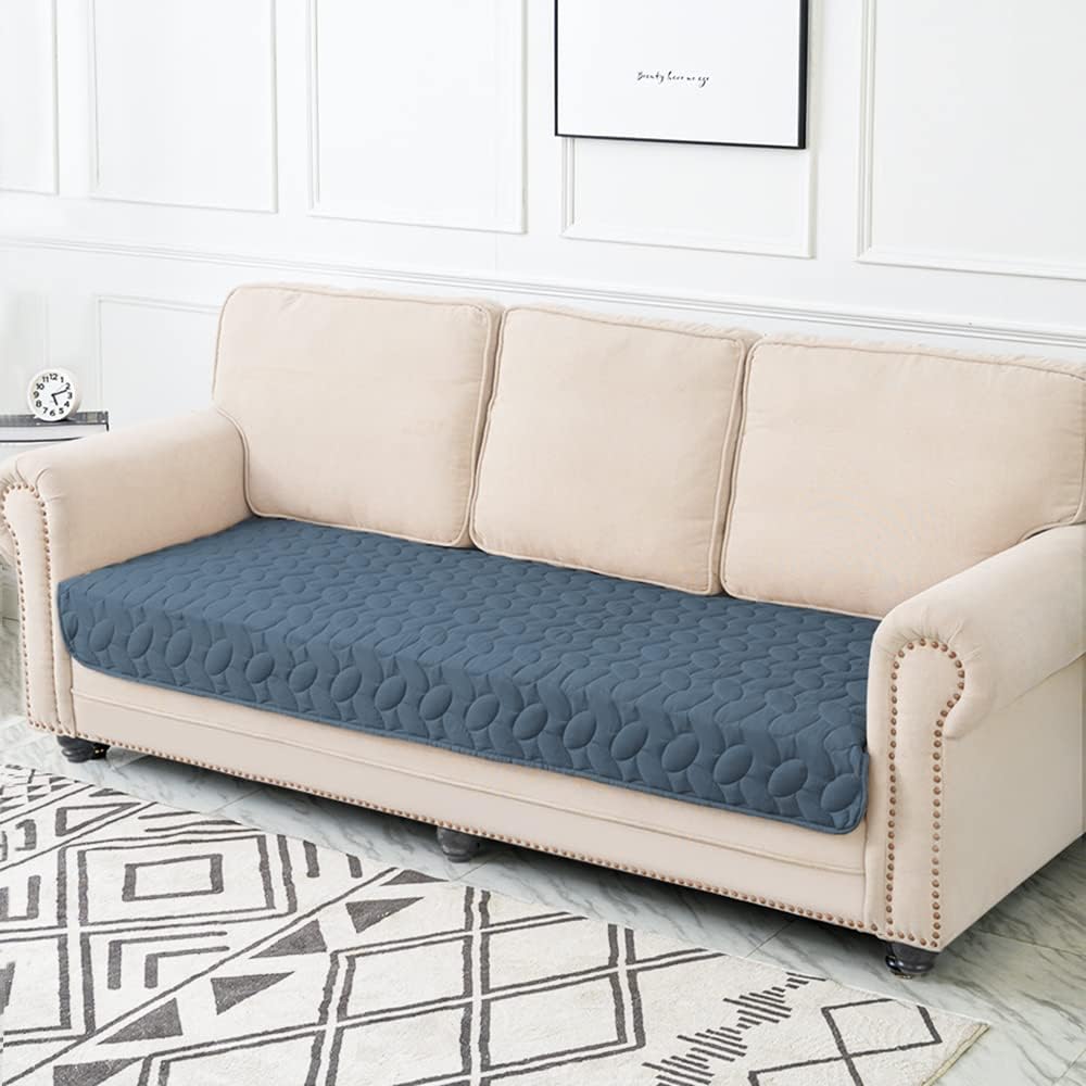 Ameritex Pet Bed Cover Dog Bed Blanket for Sofa and Furniture Waterproof New Pattern Design (30x70 Inch, Navyblue) - Pet Explorer