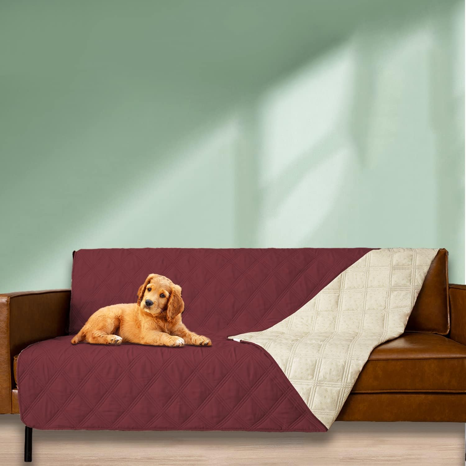 Ameritex Waterproof Dog Bed Cover Pet Blanket with Anti-Slip Back for Furniture Bed Couch Sofa - Pet Explorer