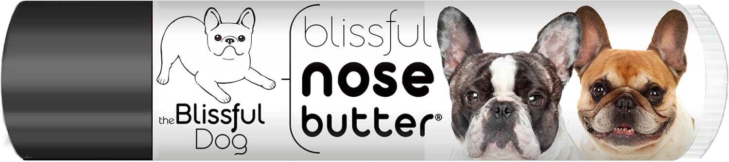The Blissful Dog French Bulldog Pied Unscented Nose Butter - Dog Nose Butter, 0.15 Ounce - Pet Explorer
