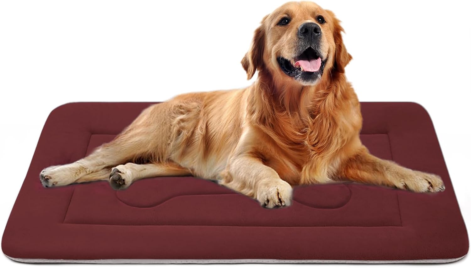 JoicyCo Dog Bed Large Crate Mat 42 in Non-Slip Washable Soft Mattress Kennel Pads - Pet Explorer