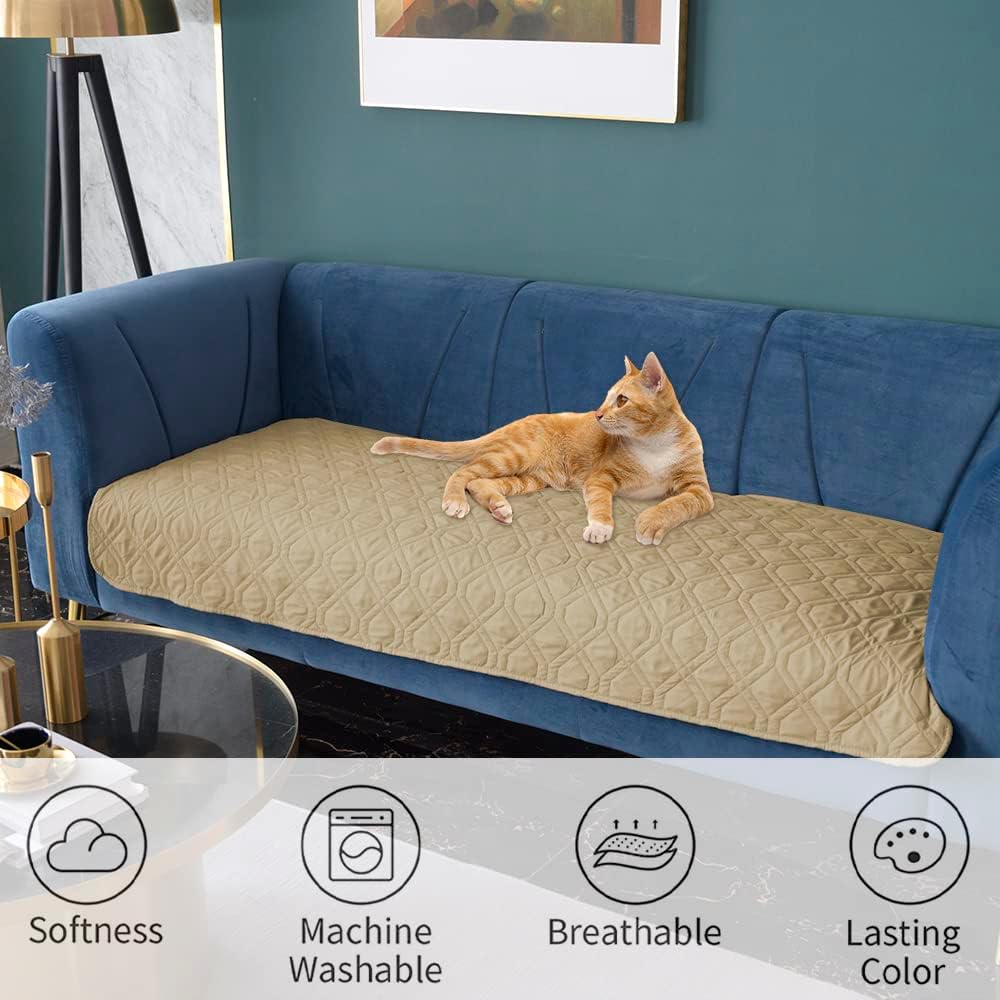 Ameritex Waterproof Dog Bed Cover Pet Blanket for Furniture Bed Couch Sofa Reversible - Pet Explorer