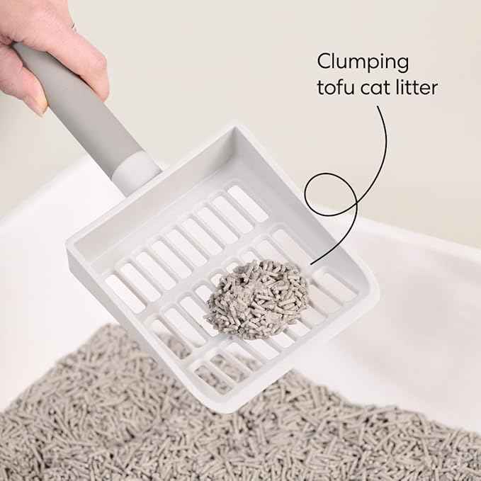 Tuft & Paw Really Great Cat Litter, Low Tracking Tofu Cat Litter, Clumping, Flushable, Odor Control, Dust-Free - 9.25lbs x 2Bags (Natural Lavender)