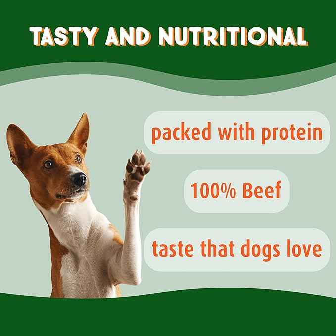 Ultra Chewy Collagen Sticks 5-7 inches (25 Pack) – Long Lasting Odor-Free, All-Natural Dog Chews – Rawhide & Bully Stick Alternative