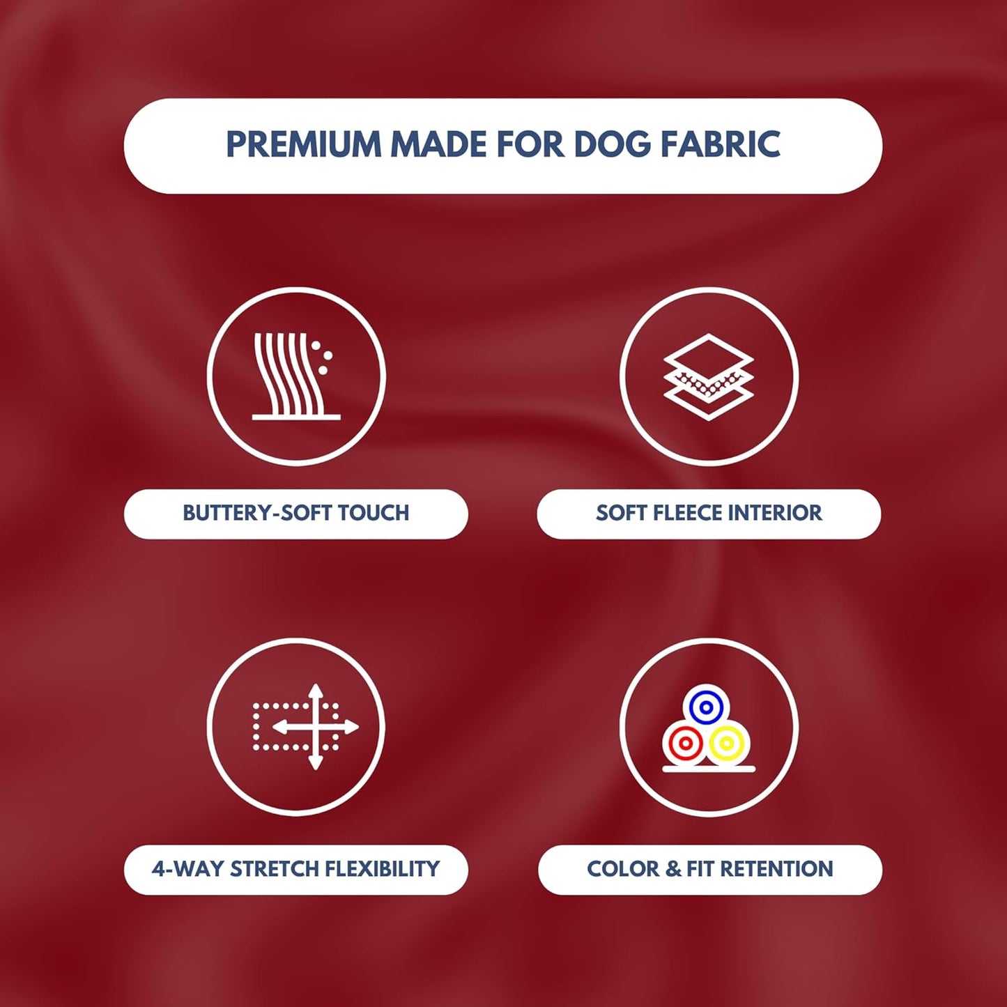 Spark Paws Dog Hoodie – Premium Dog Sweater for Small, Medium, and Large Dogs | Warm Outfits for French Bulldogs, Pitbull, Puppy, Winter Jacket Alternative - Burgundy - XL