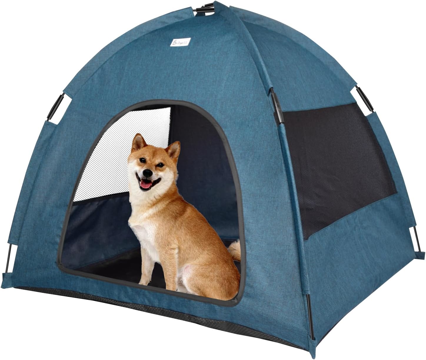 Navy Blue Large Outdoor Cat & Dog Tent - Waterproof, Washable, Indoor/Outdoor, Cave Nest Bed - Pet Explorer