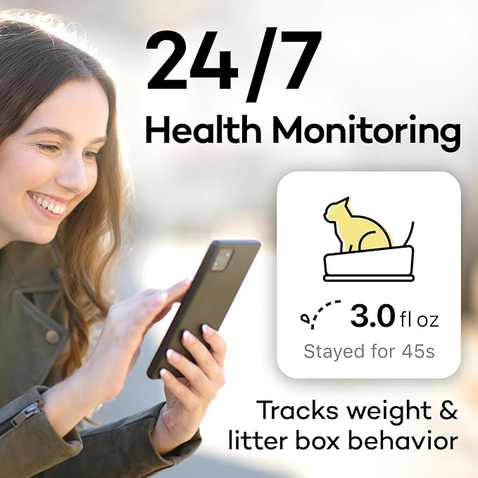 Board - Smart Litter Box Monitoring System, Healthcare, Scale, Weight, Automatic Recording, Works with Any Litter Box, IoT, Smartdevice, App, Excretion, for Cat, All Breeds