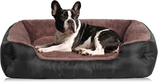 Dog Beds for Small Dogs, Soft Breathable Pet Bed Machine Washable, Small Dog Bed with Non-Slip Bottom - Pet Explorer