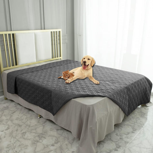 Ameritex Waterproof Blanket Reversible Dog Bed Cover Pet Blanket for Furniture Bed Couch Sofa - Pet Explorer