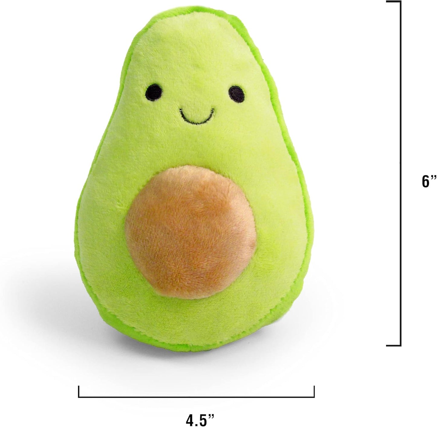 TONBO Soft Plush Small Cute and Cozy Food Dog Cat Bed, Washer and Dryer Friendly (Avocado Toast) - Pet Explorer