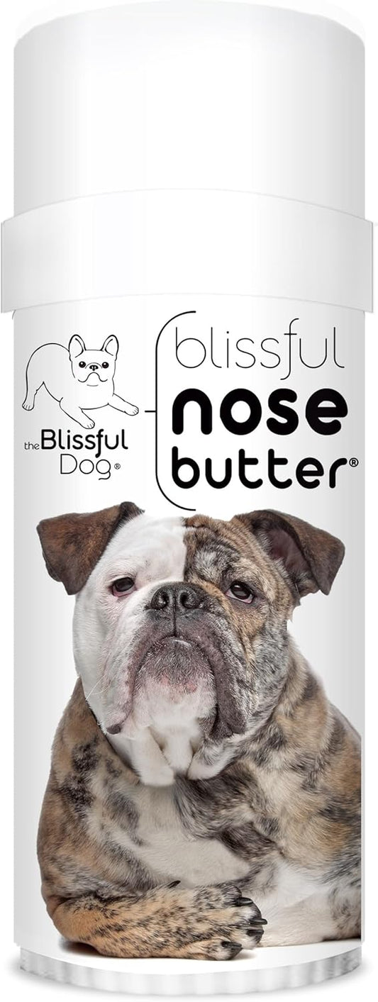The Blissful Dog Olde English Bulldogge Unscented Nose Butter - Dog Nose Butter, 2 Ounce - Pet Explorer