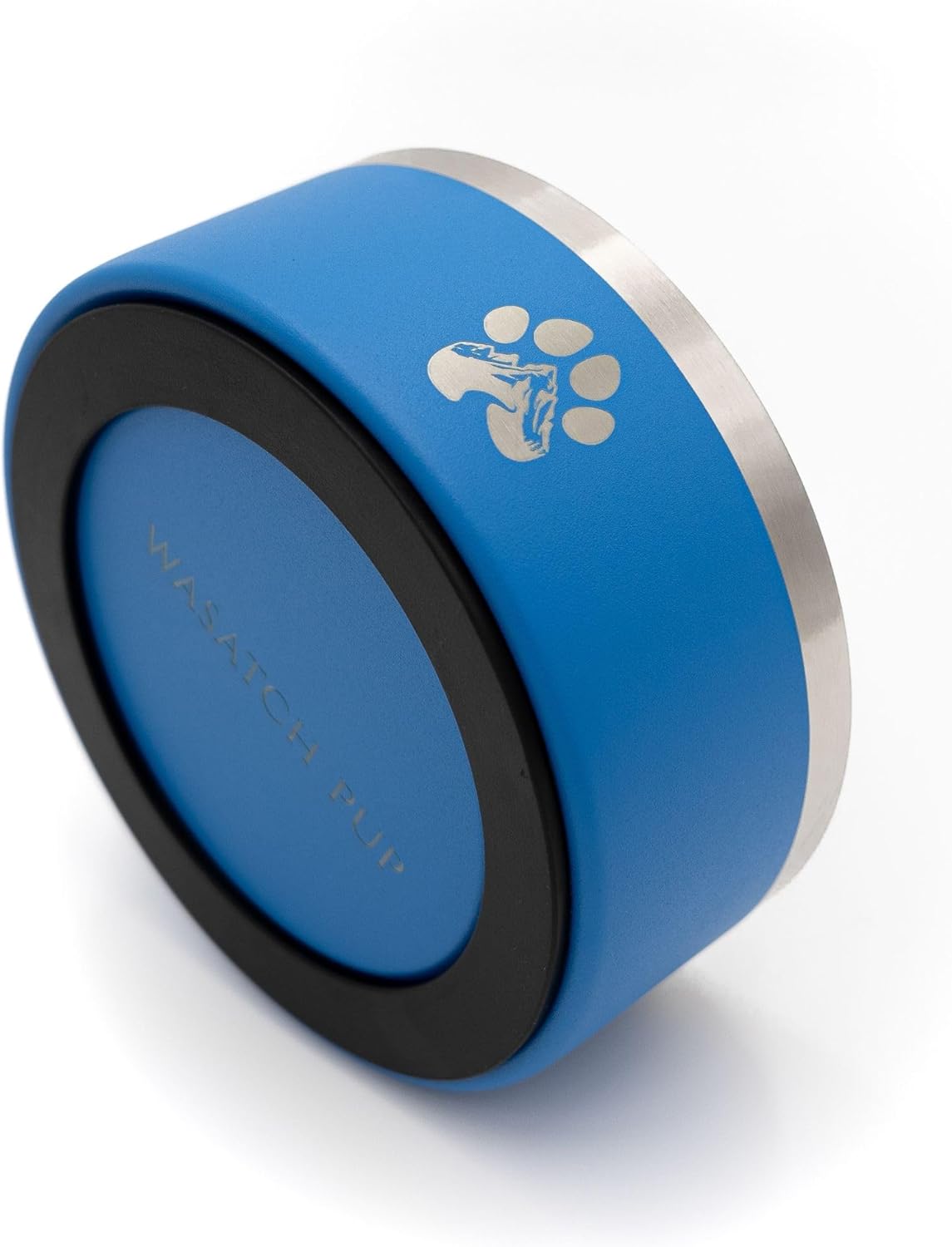 Stainless Steel Dog Bowl for Small-Large Dogs | Double Wall Insulated, Non-Slip Base Heavy Duty Water and Food Bowls for Dogs & Cats | Pet Safe BPA Free & Dishwasher Safe | 16 Oz - Blue - Pet Explorer
