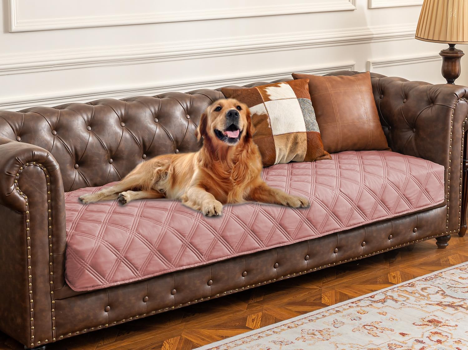 Ameritex Waterproof Dog Bed Cover Pet Blanket with Anti-Slip Back for Furniture Bed Couch Sofa - Pet Explorer
