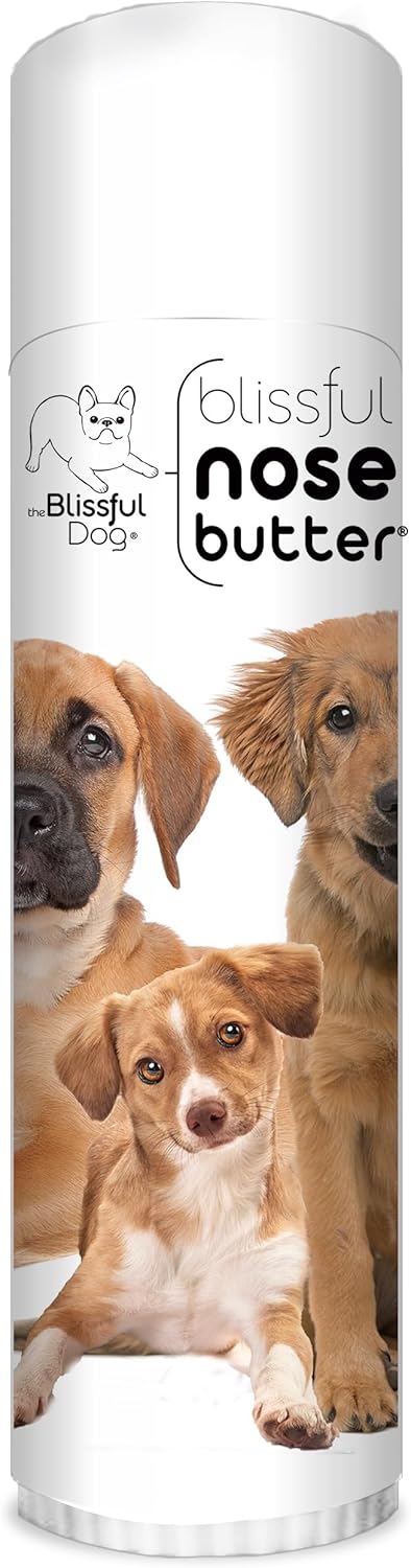 3 Cute Puppies Unscented Nose Butter - Dog Nose Butter, 0.50 Ounce - Pet Explorer