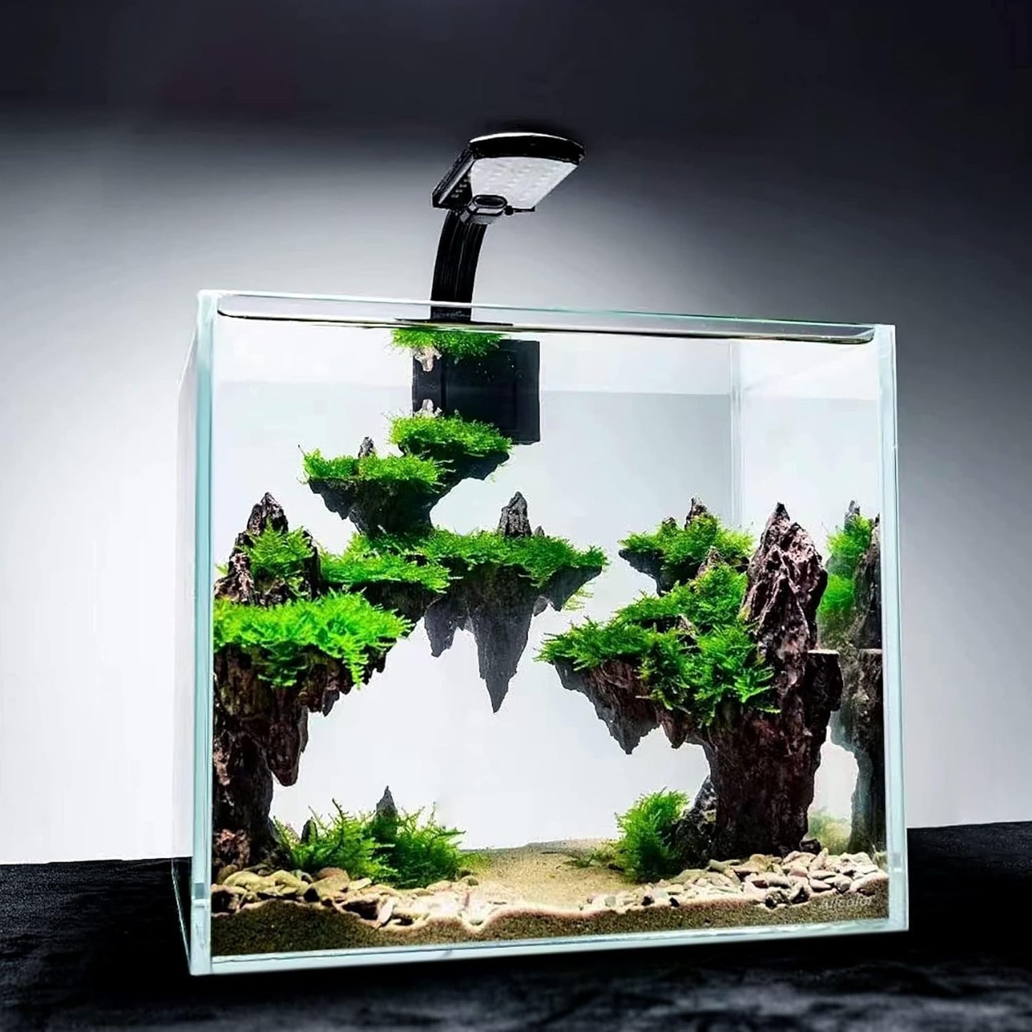 Fish Tank Decor Rocks.Aquarium Decoration Model.Easy and Quick Solution for Aquascaping.(Elf Island) - Pet Explorer