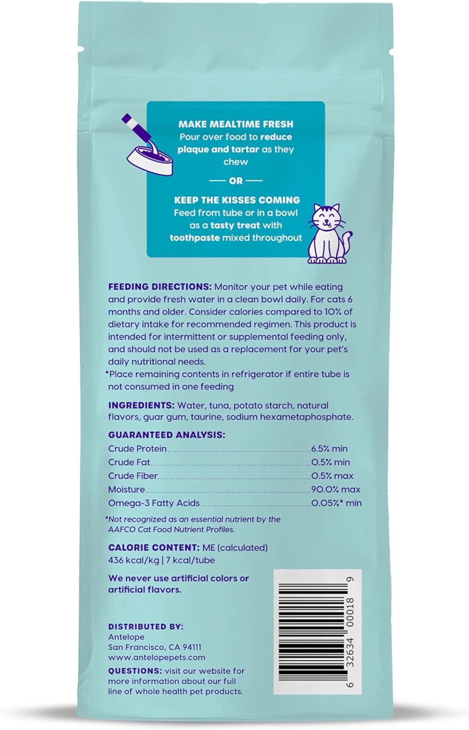 Ark Naturals, Kiss Me-Ow Lickable Tuna, 2 oz - Pet Explorer