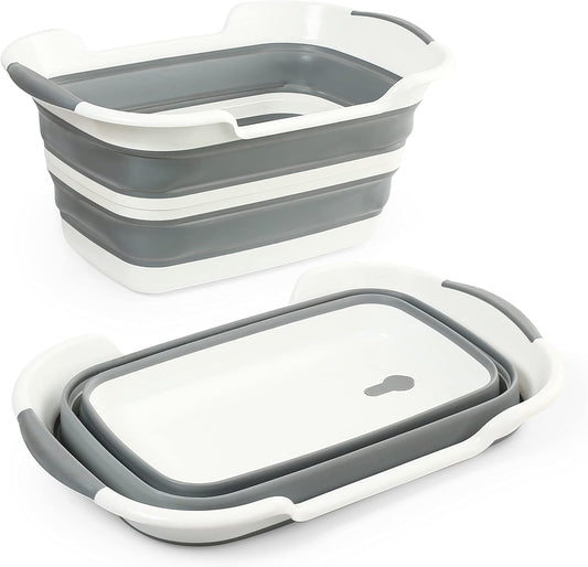 Smoochie Collapsible Dog Bathtub, Dog Tubs for Bathing, Portable Tub, Dog Wash Tub, Pet Tub and Dog Bath Tub for Dog/Cat/Pet and Puppy Bath Tub, Dog Tub for Pets and Cats (Gray) - Pet Explorer