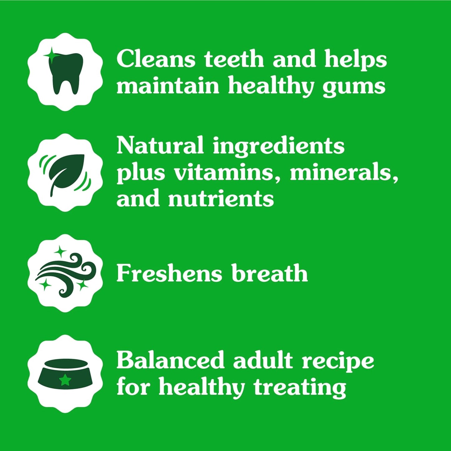 Greenies Regular Dental Dog Treats, Blueberry Flavor, 12 oz. Pack (12 Treats)