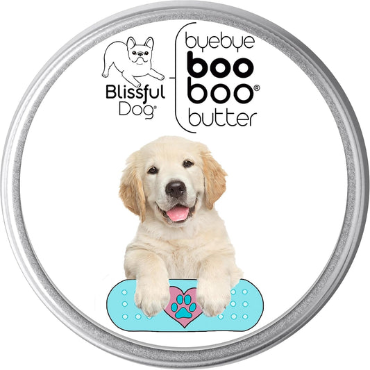 The Blissful Dog 8 oz TIN Golden Retriever Booboo Butter - Pet Explorer