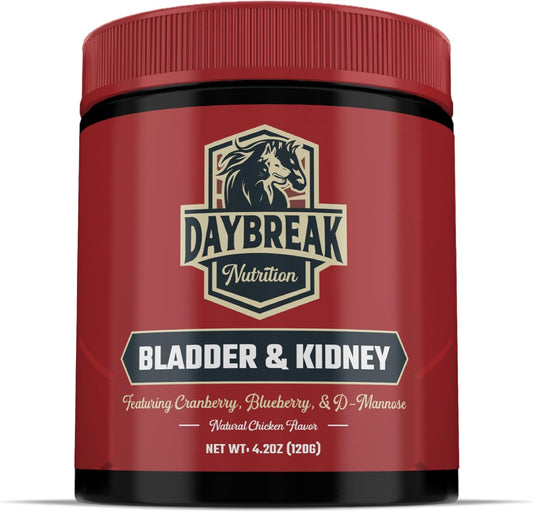 Bladder and Kidney Relief for Dogs & Cats by Daybreak Nutrition | Powder Cranberry Supplement for Dogs and Cat for UTI Treatment & Urinary Support | Dog & Cat Urinary Tract Infection Remedy Supplement - Pet Explorer