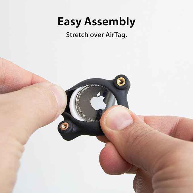 AirTag Cat Collar Mount - TagVault™ - The Secure & Compact AirTag Holder for Cats | Doesn't Dangle, for Small Dogs Too | Elevation Lab