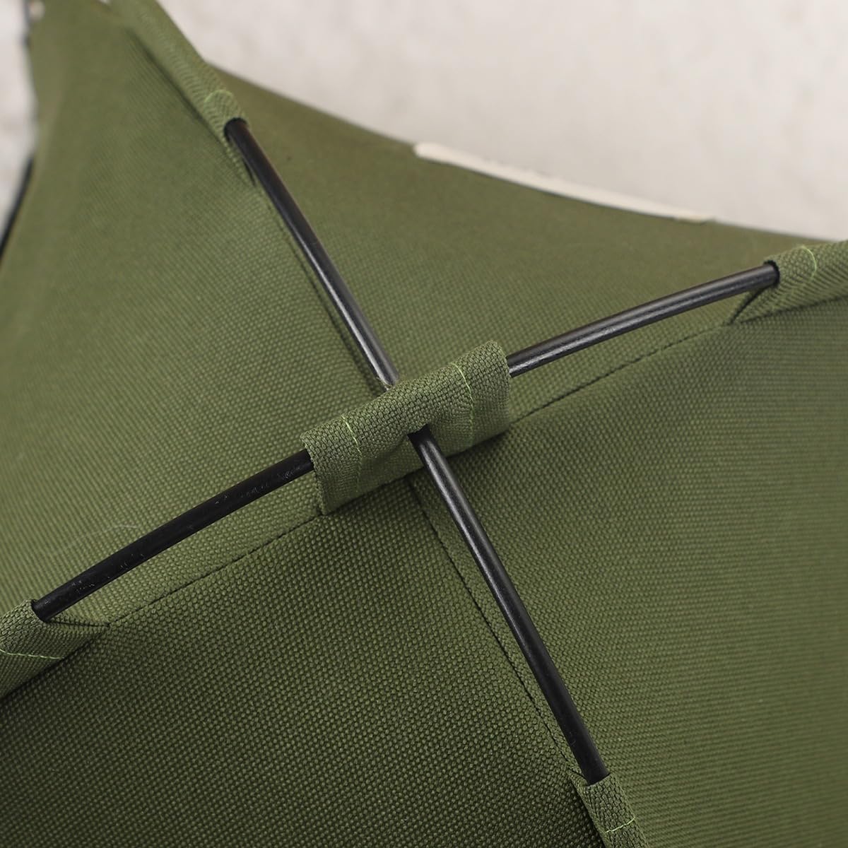 Cat Tent – Lightweight & Breathable Waterproof Shelter Designed for Indoor/Outdoor Adventures, Giving Your pet Safe Outdoor Exploration Joy. (Olive Drab, 15.7×15.7 in) - Pet Explorer