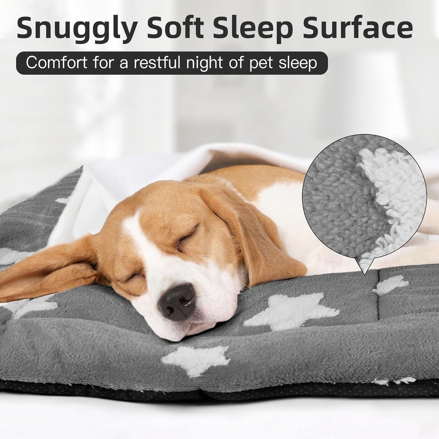 Mora Pets Dog Crate Pad Dog Bed Mat for XLarge Dogs Washable Thin Pet Kennel Pad for 48 inch Cage Ultra Soft Flat Puppy Mattress Cat Cushion for Cozy Sleeping Anti-Slip Grey 48 x 29 - Pet Explorer