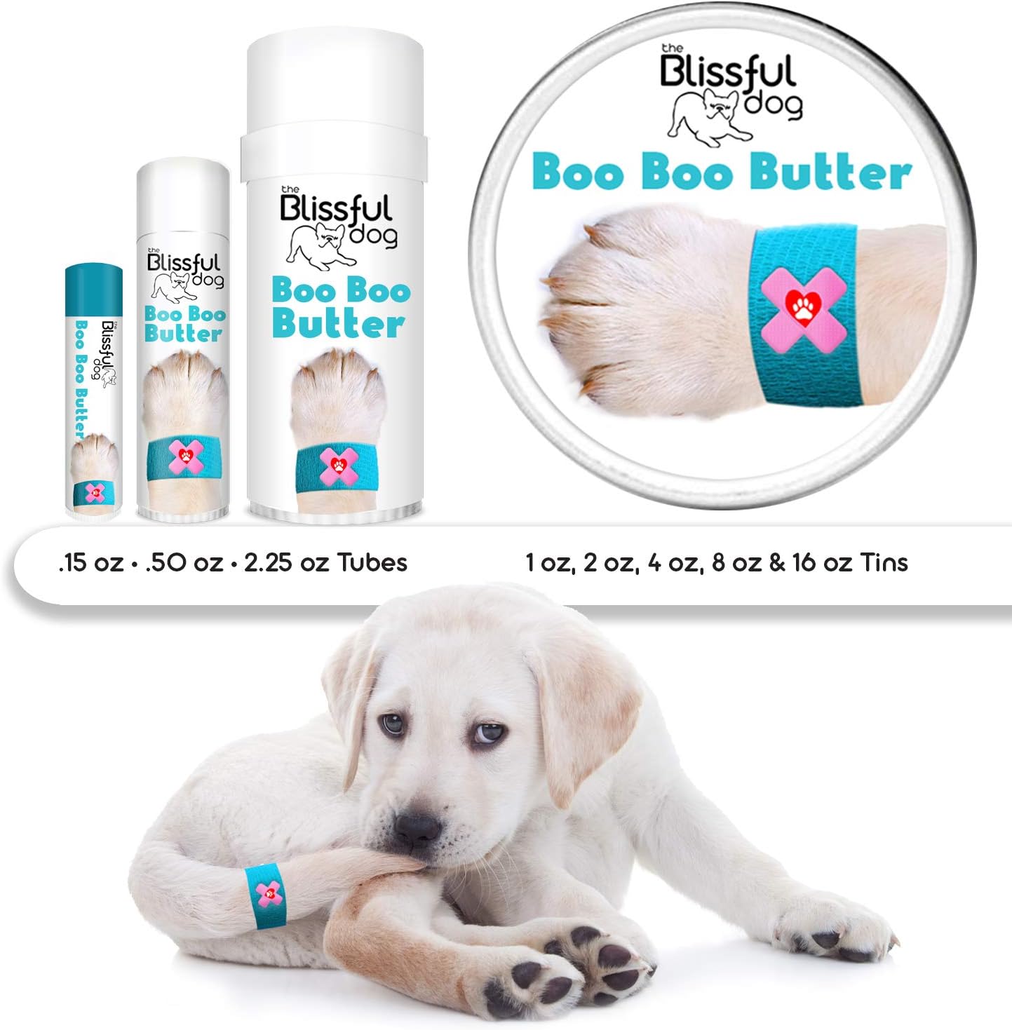 3 Cute Puppies Boo Boo Butter, 4 oz - Pet Explorer