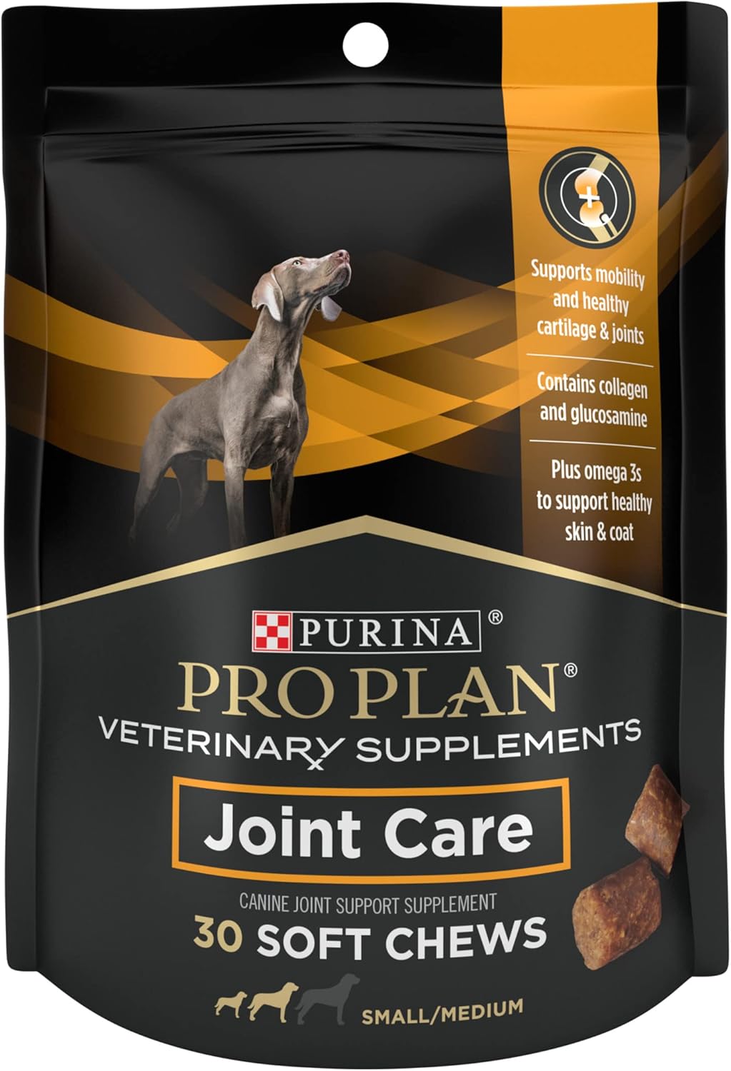 Purina Pro Plan Veterinary Joint Care Joint Supplement for Small Breed Dogs Hip and Joint Supplement - 2.65 oz. Pouch - Pet Explorer