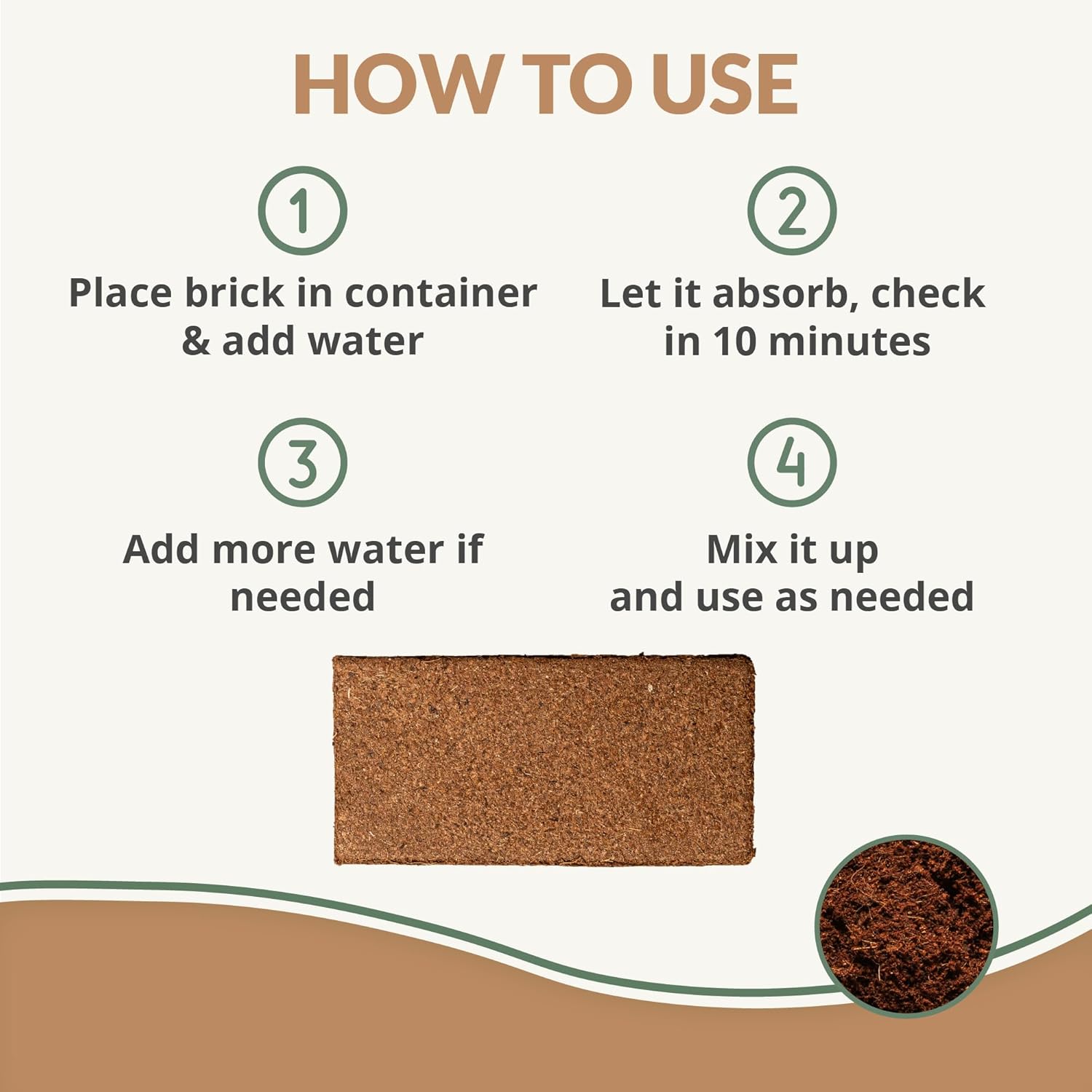 Coco Coir Brick (650gms) + Worm Bliss (1 Qt) + Char Bliss (1 Qt) - Organic Coco Coir for Plants - Worm Castings & Biochar for Plants - Soil Amendment & Organic Fertilizer Bundle - Potting Soil Mix - Pet Explorer