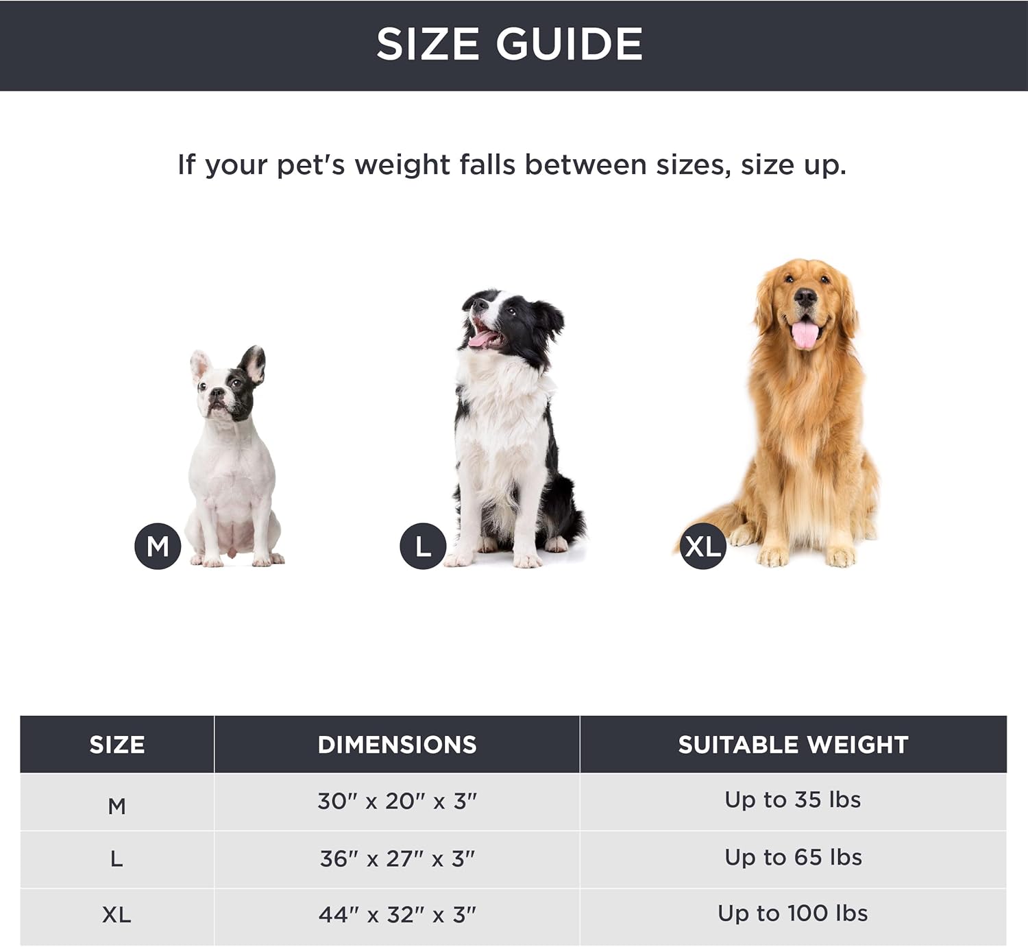 Bedsure Self Warming Dog Bed for Large Dogs - Orthopedic Waterproof Puppy Beds with Removable Washable Cover, Egg Crate Foam Pet Mat, Suitable for Pet Up to 65 lbs - Pet Explorer