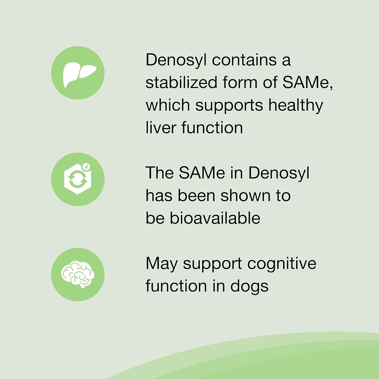 Nutramax Laboratories Denosyl Liver and Brain Health Supplement for Large Dogs, With S-Adenosylmethionine (SAMe), 30 Tablets - Pet Explorer