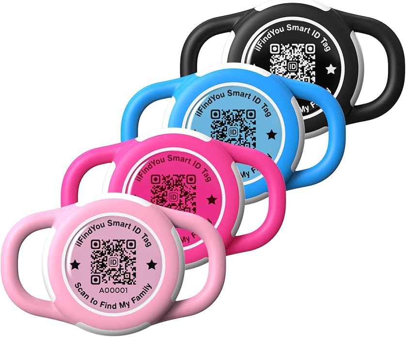 Waterproof AirTag Dog Collar Holder for Apple AirTag QR Code