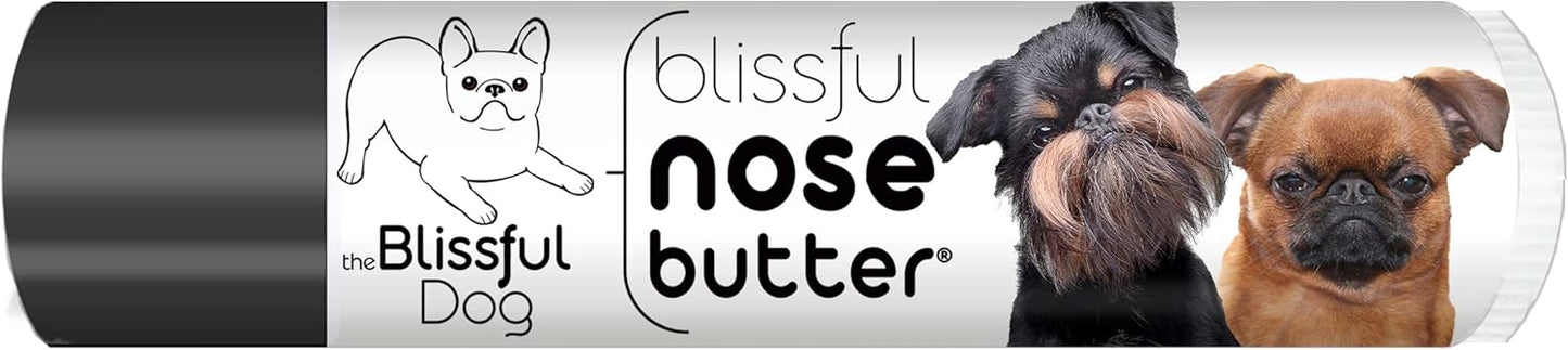 The Blissful Dog Brussels Griffon Nose Butter for Dry, Cracked Skin, Lick-Safe Dog Nose Balm with Moisturizing Shea Butter, Almond, Olive, and Essential Oils, Pet Supplies, Uncented, 0.15 oz. - Pet Explorer