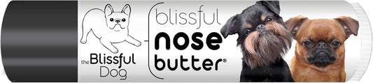 The Blissful Dog Brussels Griffon Nose Butter for Dry, Cracked Skin, Lick-Safe Dog Nose Balm with Moisturizing Shea Butter, Almond, Olive, and Essential Oils, Pet Supplies, Uncented, 0.15 oz. - Pet Explorer
