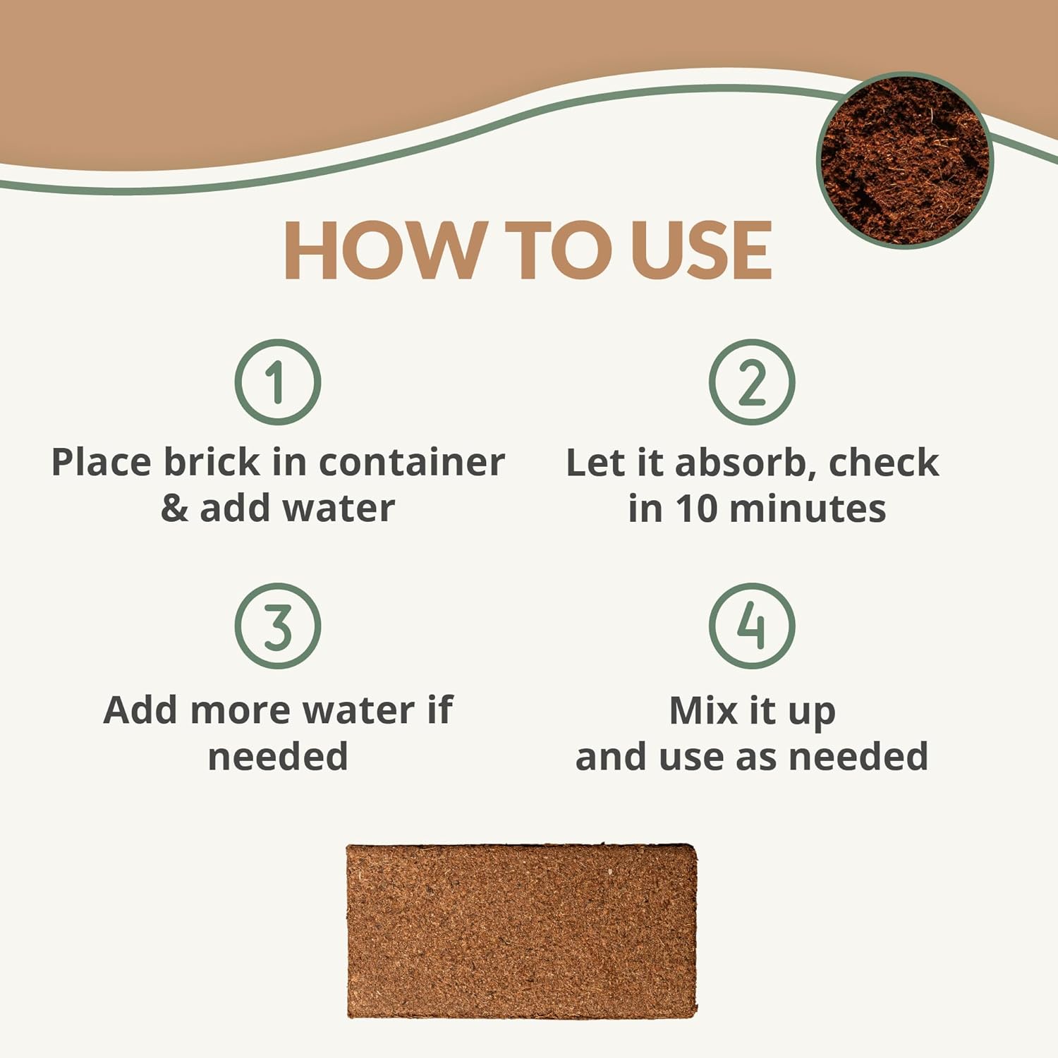 Coco Coir 650gm Bricks (30-Pack) - Organic Coco Coir for Plants & Gardening - OMRI-Listed Cocopeat for Garden Soil, Seed Starter Soil, & Mulch - Coconut Coir Bricks - Coconut Fiber Potting Mix - Pet Explorer