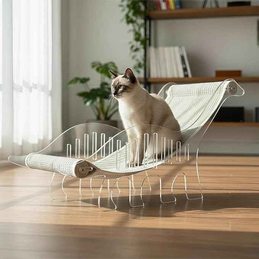 Cat bed for indoor cats cat scratcher bed adjustable acrylic pet bed and pet sofa with sisal - cute dinosaur shape for all small and medium-sized pets and small dog, pet furniture & pet hammock